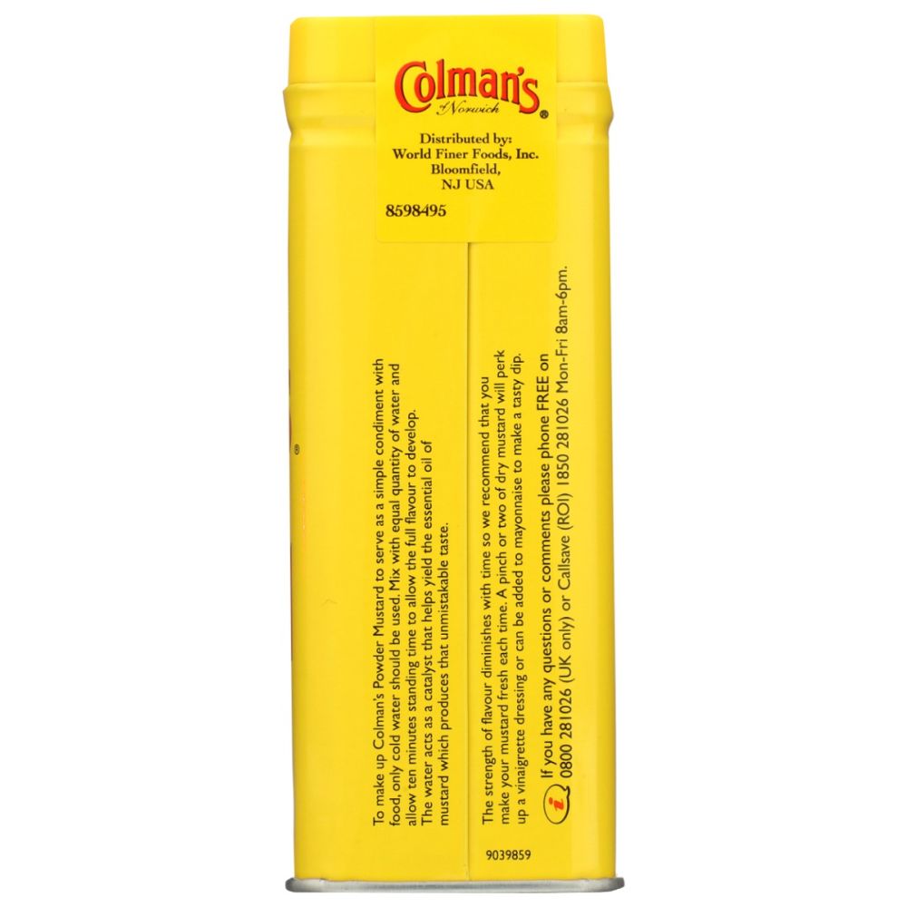 COLMANS: Dry Mustard, 4 oz