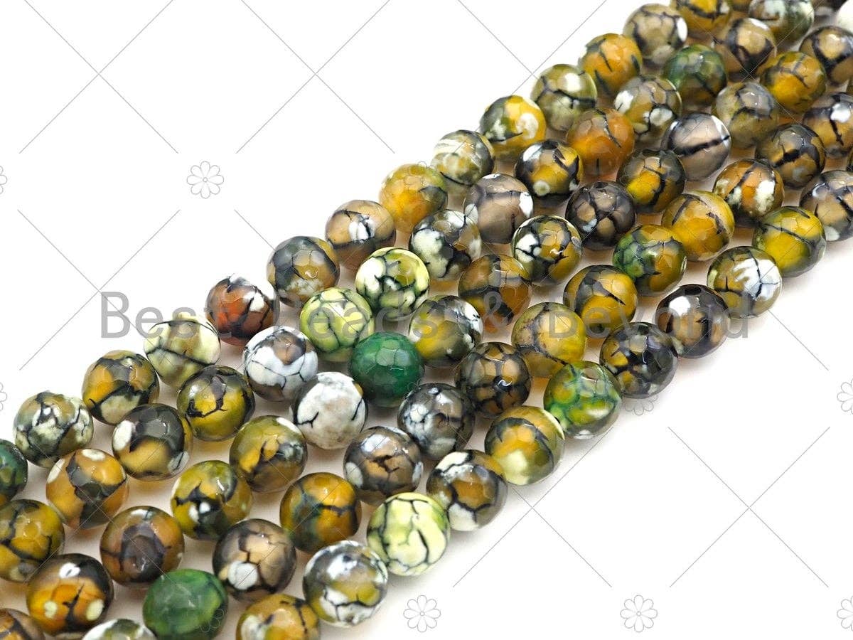 Green Dragon Vein Agate beads, sku#UA114c