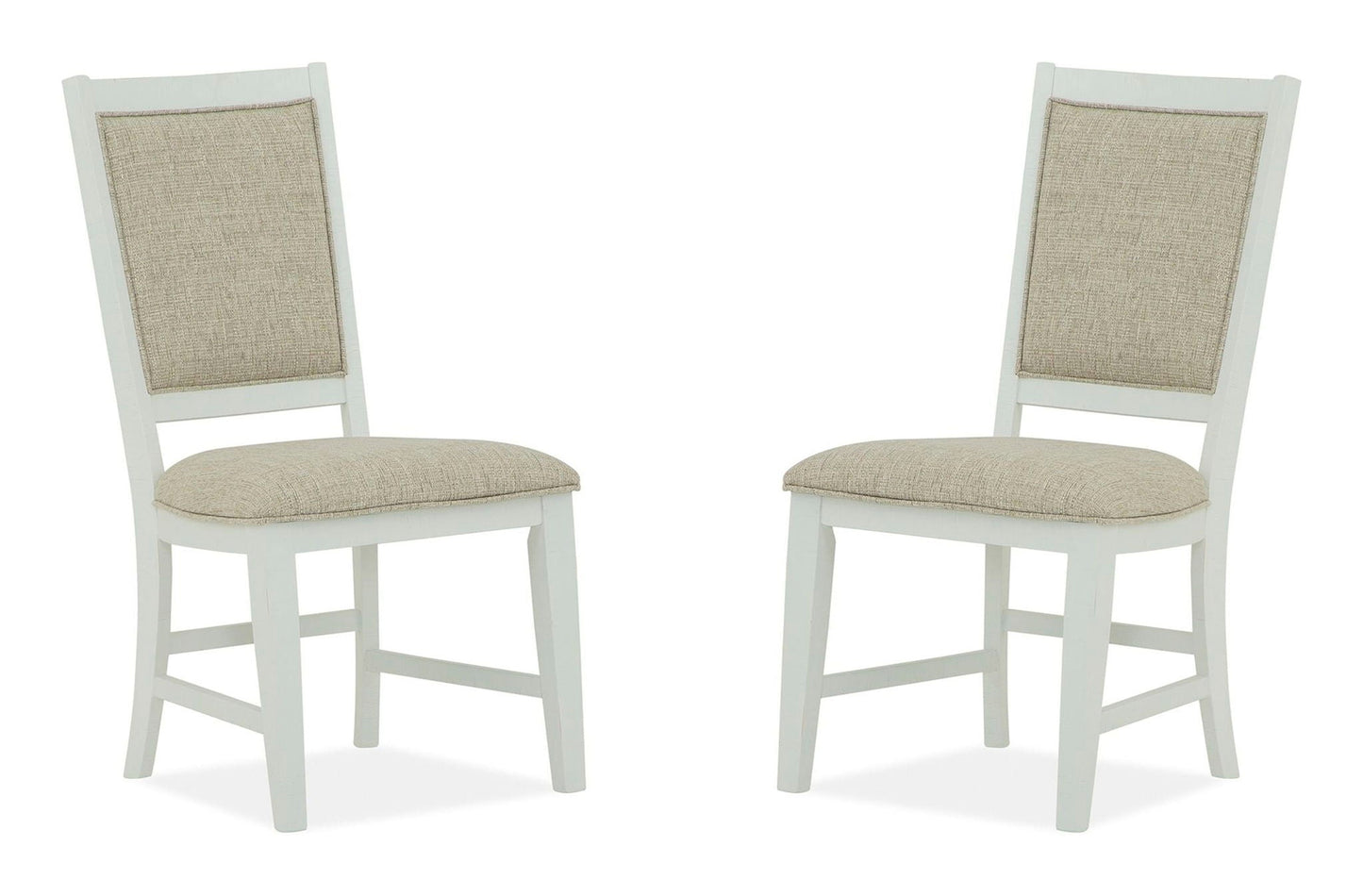Heron Cove - Step Up Side Chair With Upholstered Seat & Back (Set of 2) - Chalk White