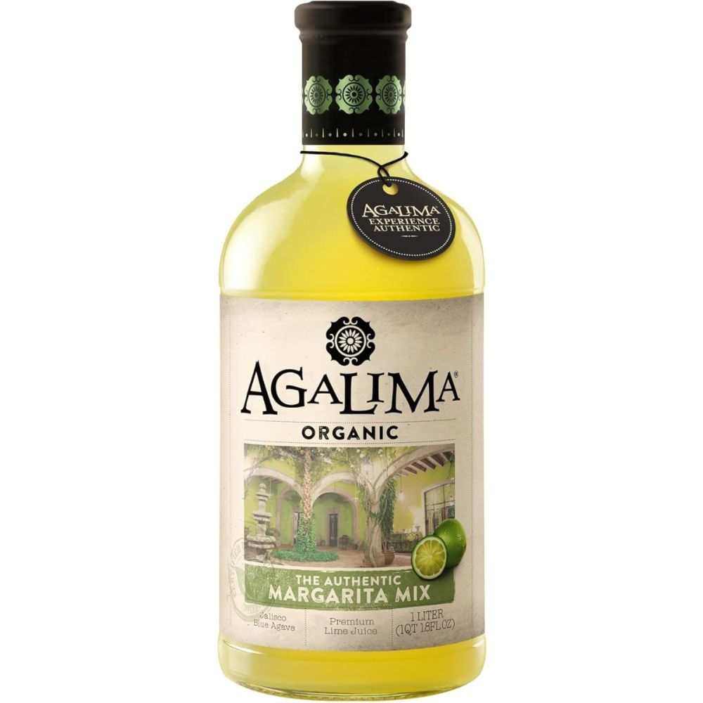 Agalima Margarita Mix – Organic, Fresh Margarita Mixer, 33.8 oz Bottle