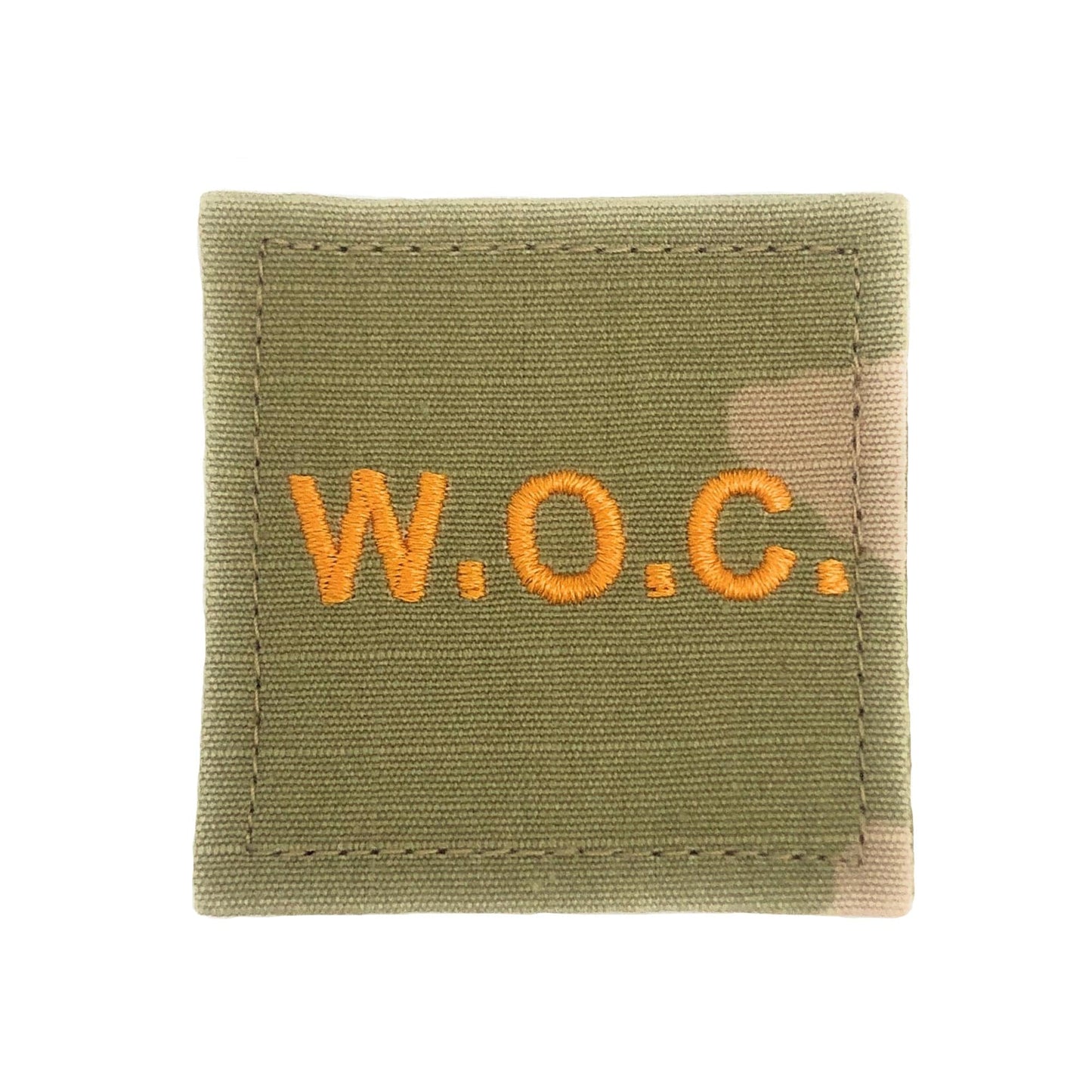 U.S. Army WOC Warrant Officer Candidate Gold Letters OCP with Hook Fastener (EA)