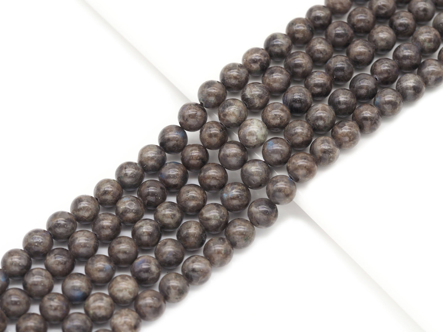 Natural Rainbow Feldspar Round Smooth Beads, Sku#U1327