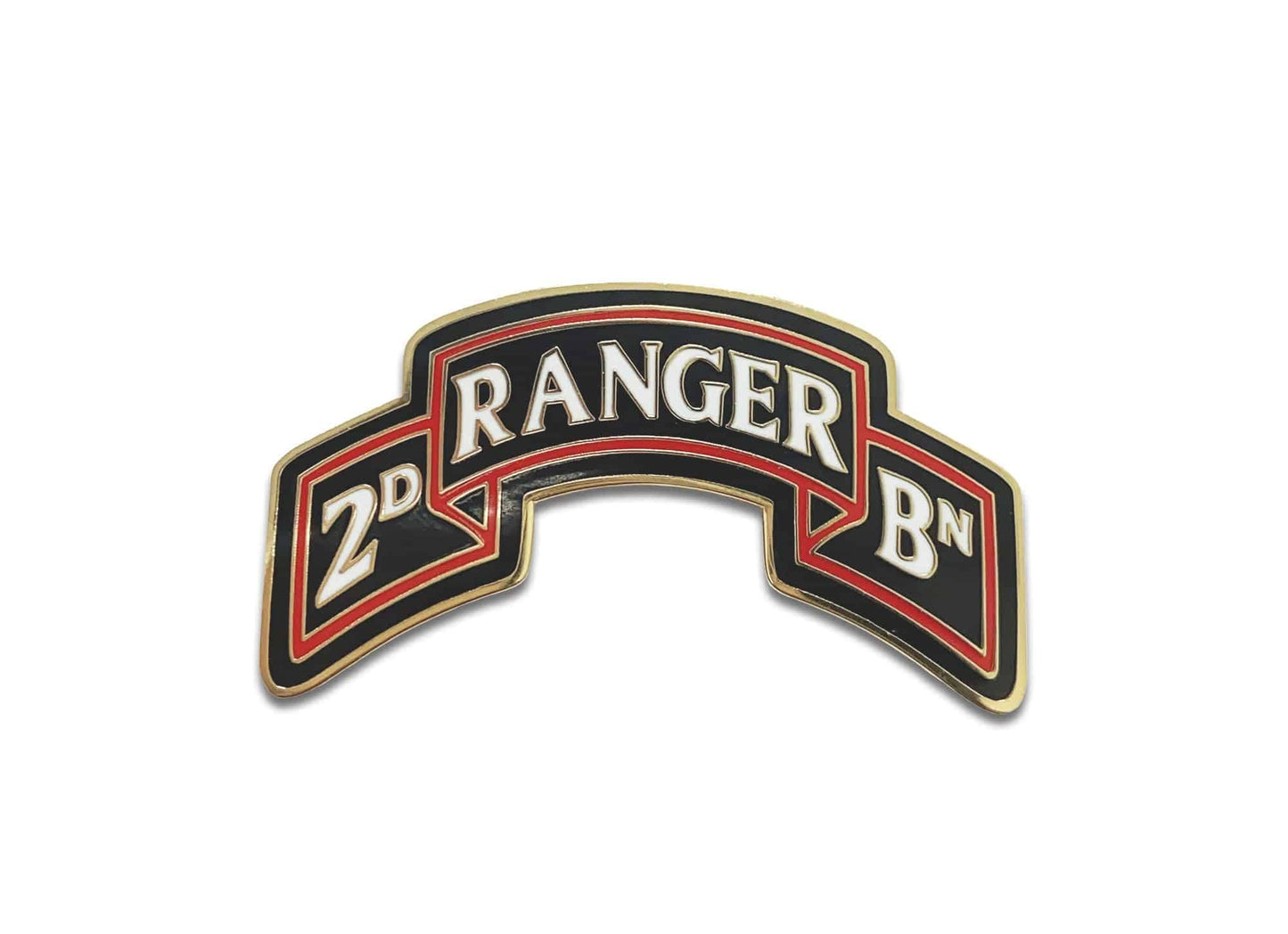 U.S. Army 75th Ranger Regiment 2nd Battalion Scroll CSIB