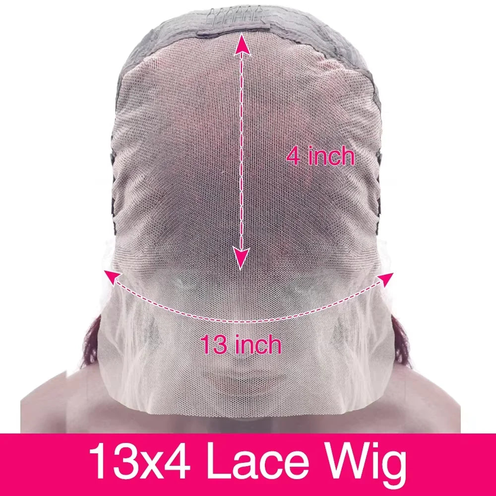 Body Wave Human Hair Wig 13x4 Lace Front Brazilian