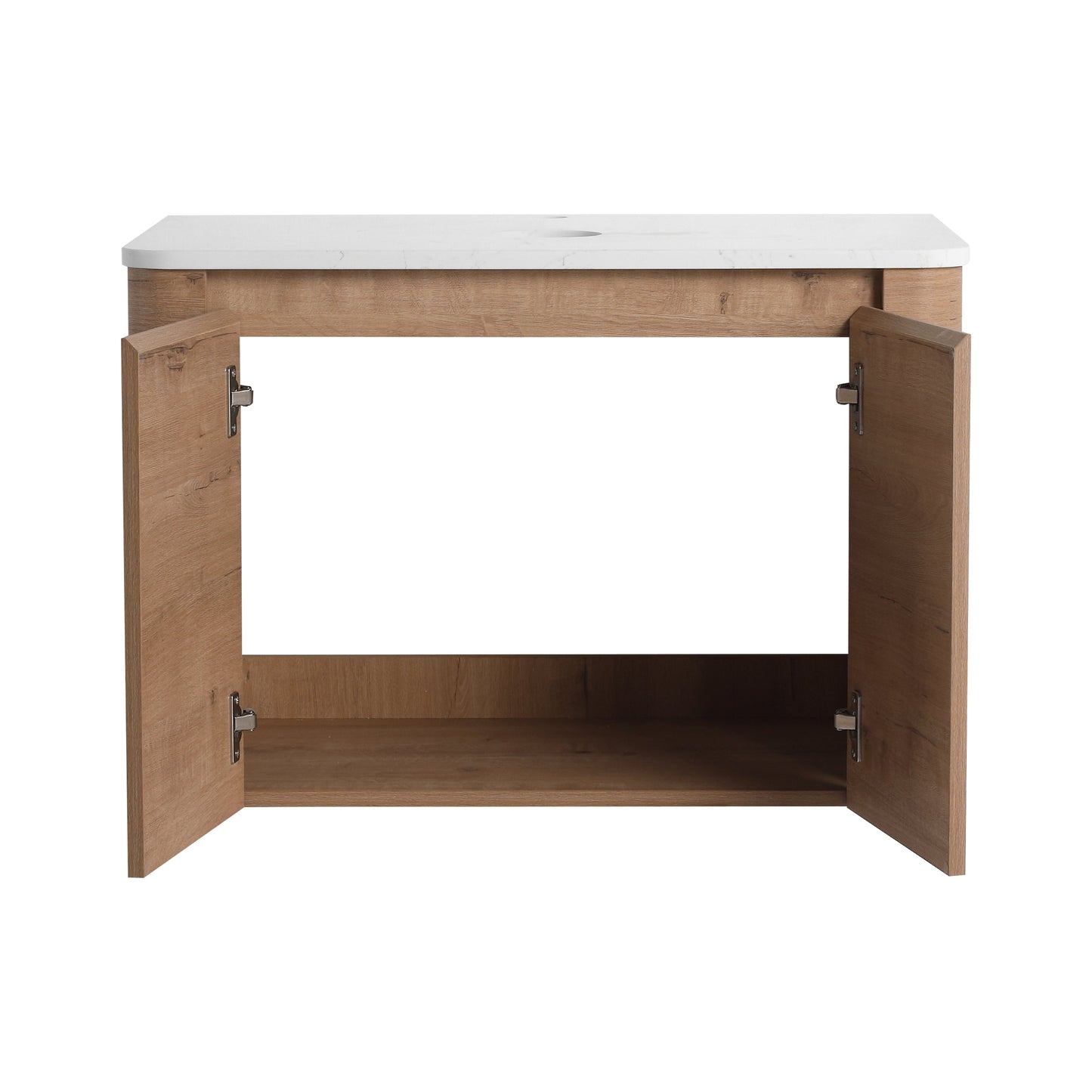 30'' Wall-Mounted Bathroom Vanity & 2 Soft-Close Doors