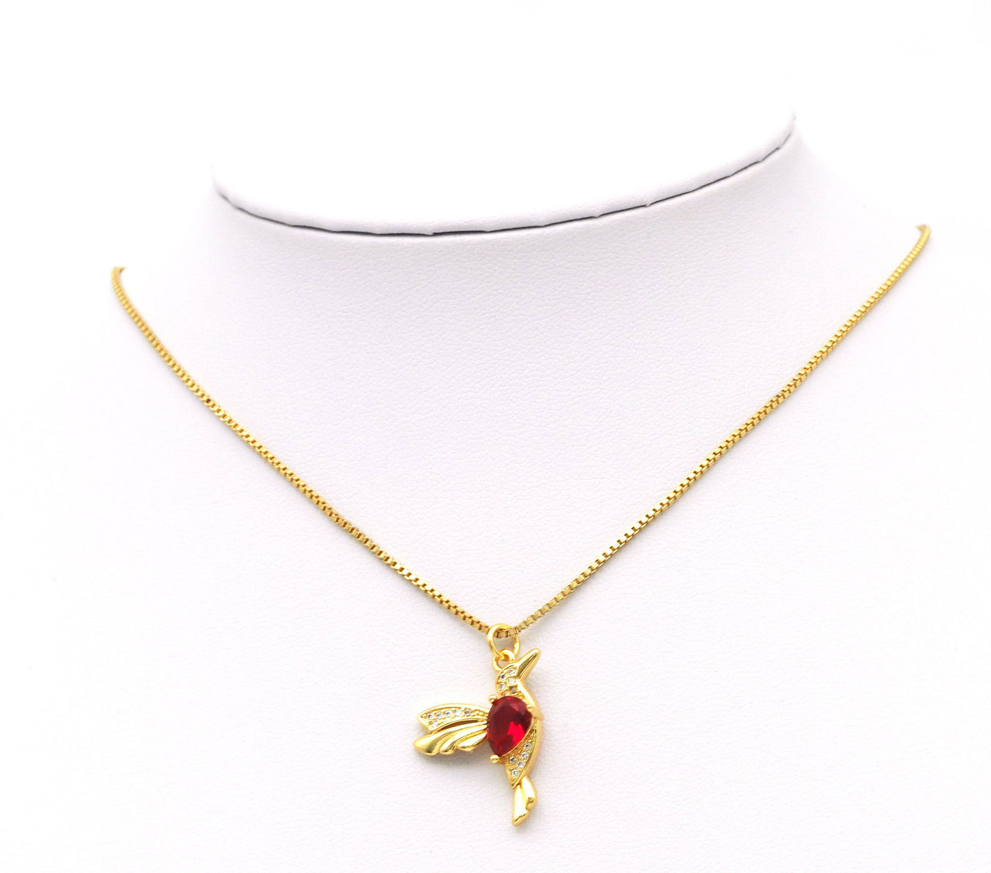 CZ Bird Pendant, Sku#LK597