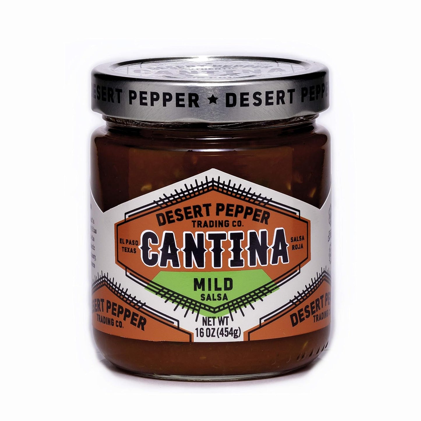 DESERT PEPPER: Cantina Mild Red Salsa, 16 oz