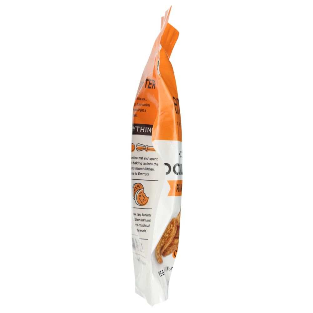 EMMYS ORGANICS Coconut Cookies | Real Peanut Butter - Soft & Chewy,6oz