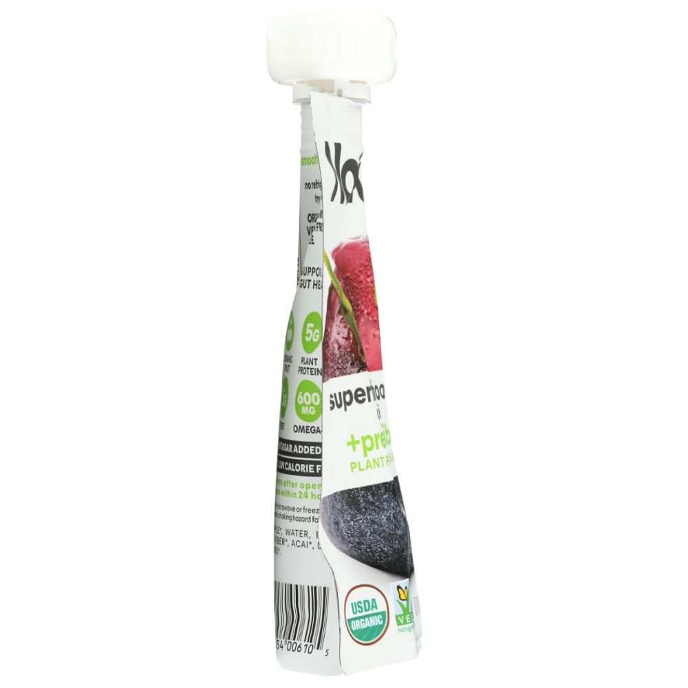 NOKA Organic Cherry Acai Superfood Smoothie - 4.22 oz | Healthy Boost