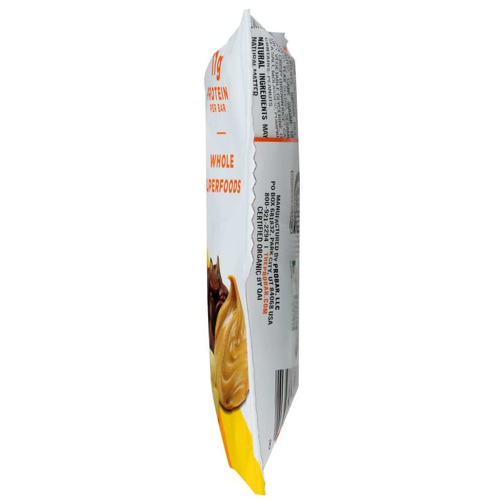 PROBAR Meal Bar: Peanut Butter Chocolate Chip 3oz Satisfying Snacking