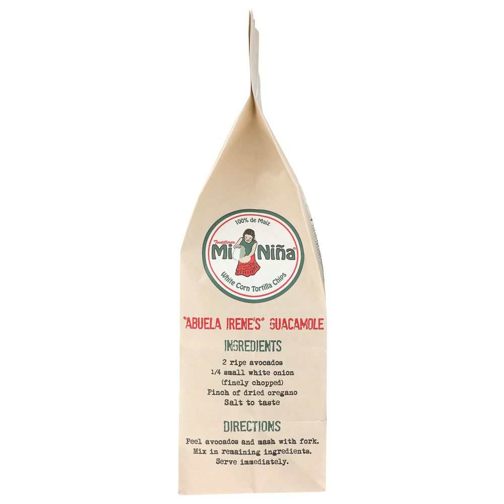 MI NINA: Chips Tortilla Sea Salt, 12 oz