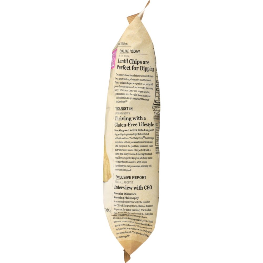 THE DAILY CRAVE: Chip Lentil Himalayan Pink Salt, 4.25 oz