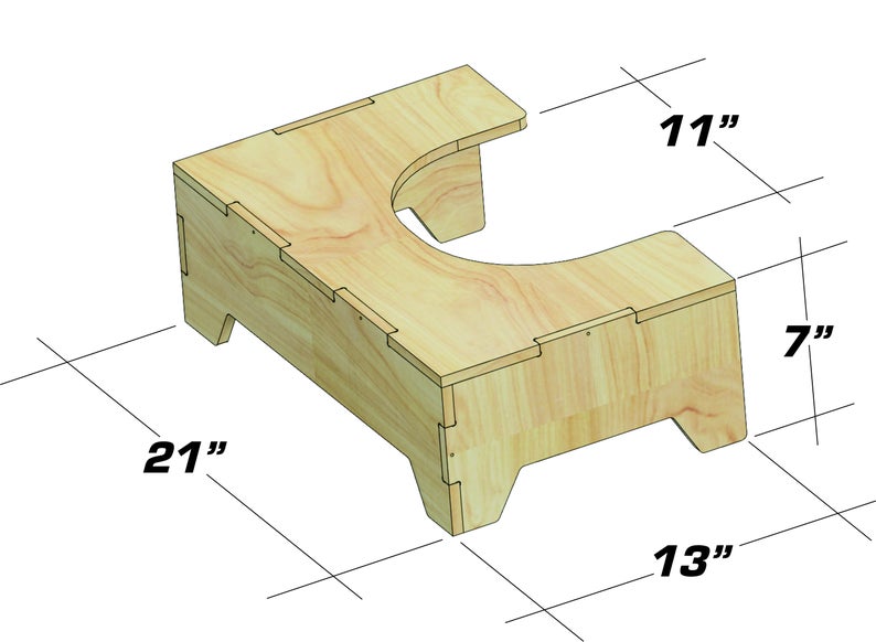 JOHN- Toilet Stool