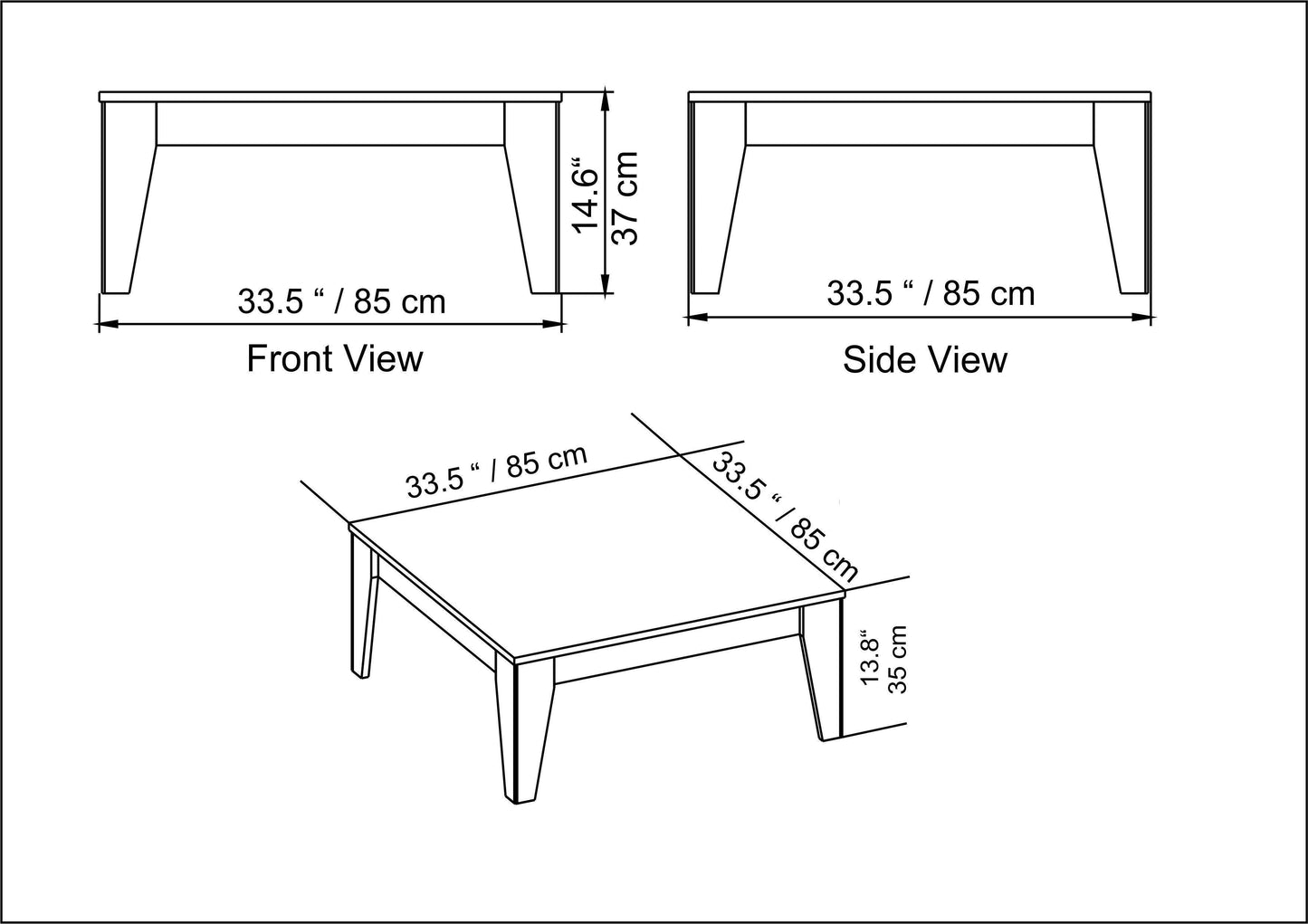 Lorenz Modern Accent Coffee Table | Cocktail Table