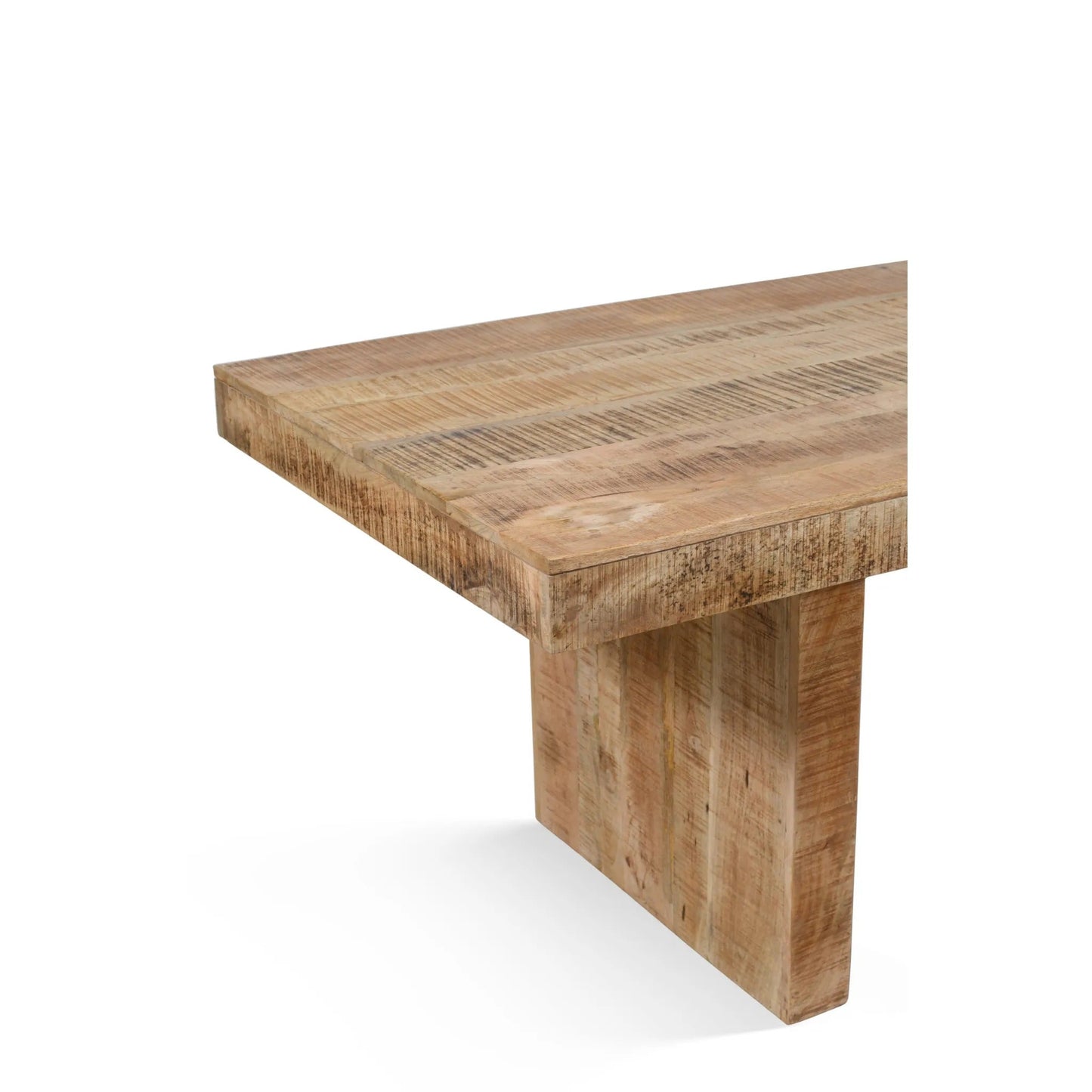 Timbergirl Solid Mango Wood Dining Table - 80"