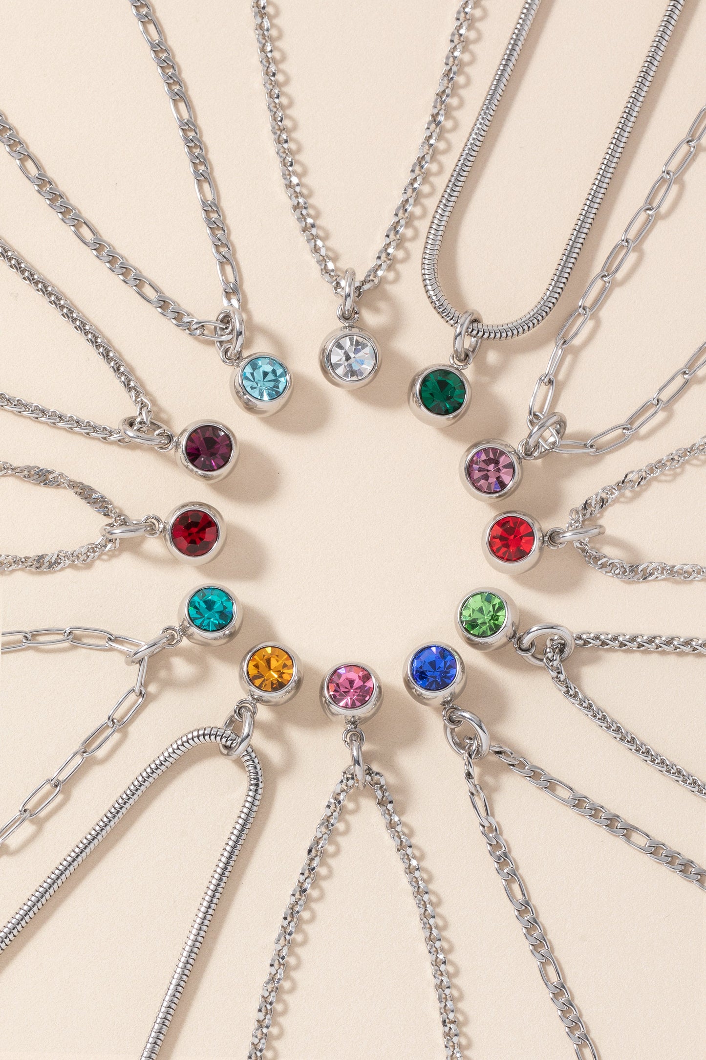 January Birthstone Interchangeable Charm