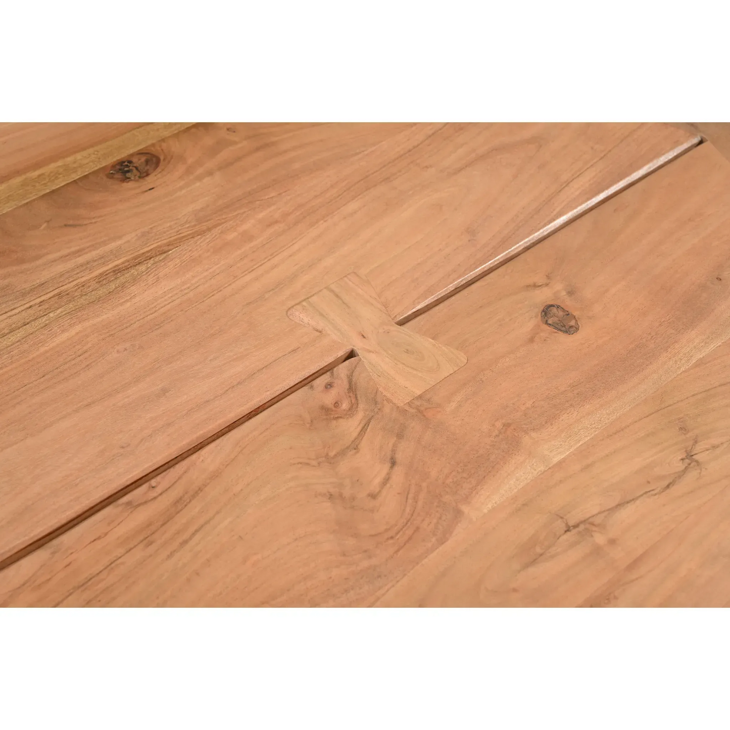 Athea Butterfly Natural live Edge Dining Table - 84"