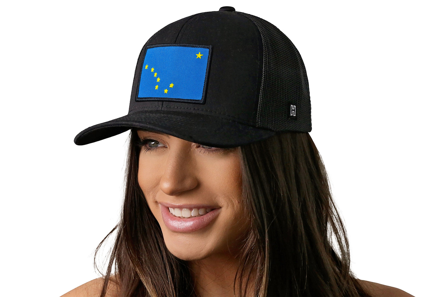 Alaska Flag Trucker Hat | AK Snapback