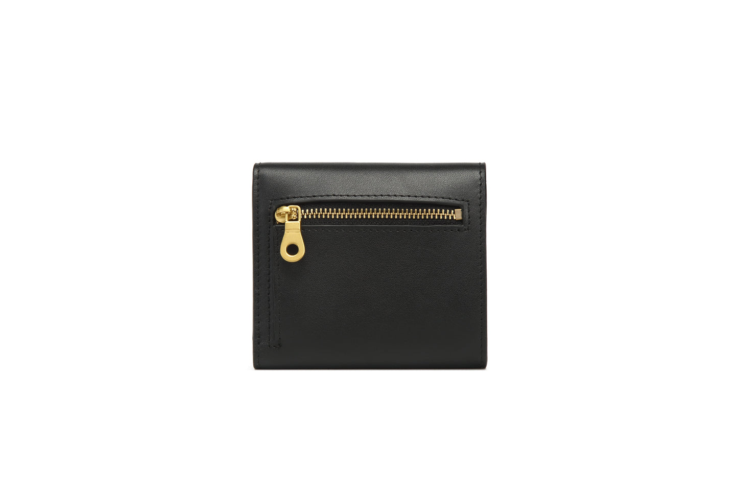 1964 Mini Wallet | Premium Black Leather