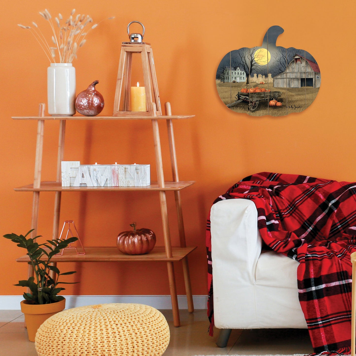 Harvest Moon Wall Art by Artisan Billy Jacobs