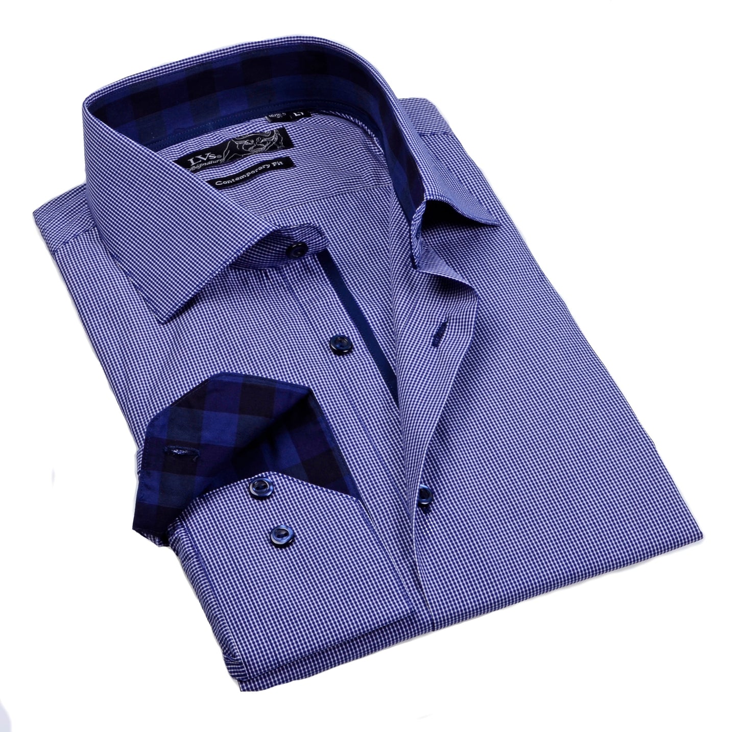Big & Tall Shirt // Contrast Details - Final Sale - Size 6XLB