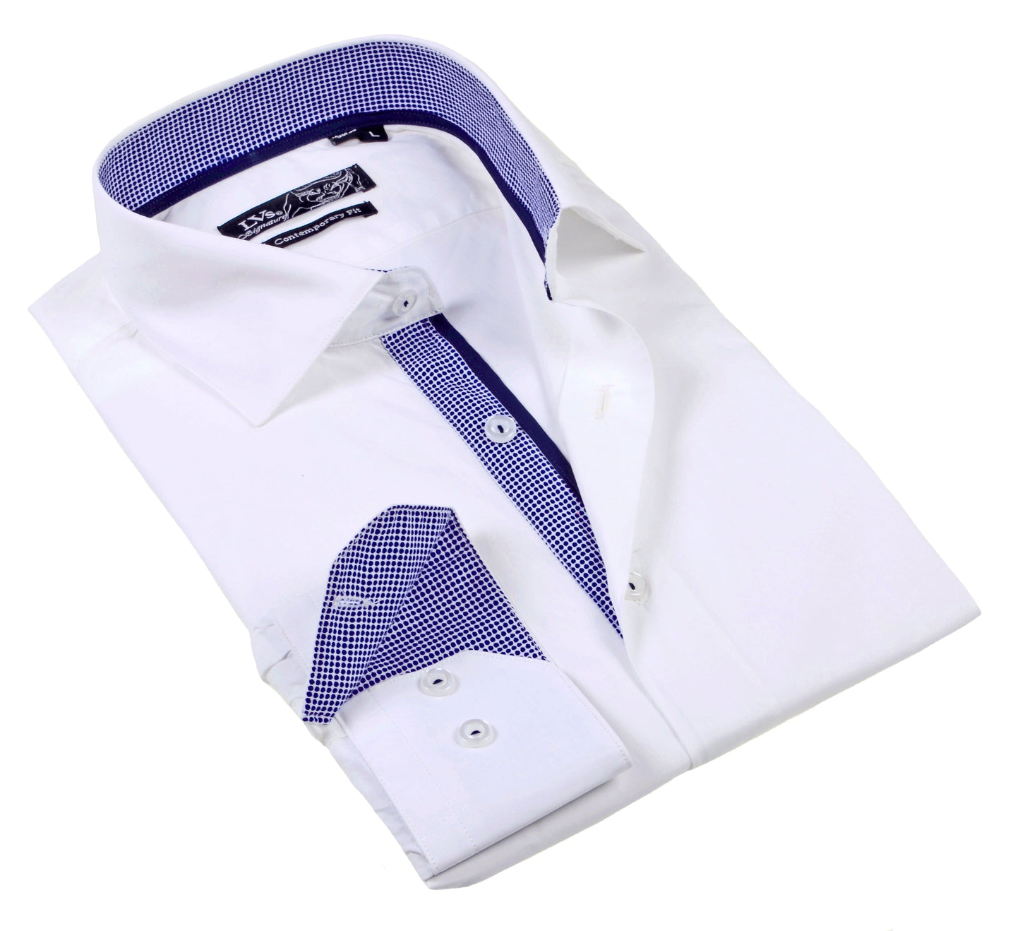 Big & Tall Shirt // Contrast Details - Final Sale- Size 5XLT
