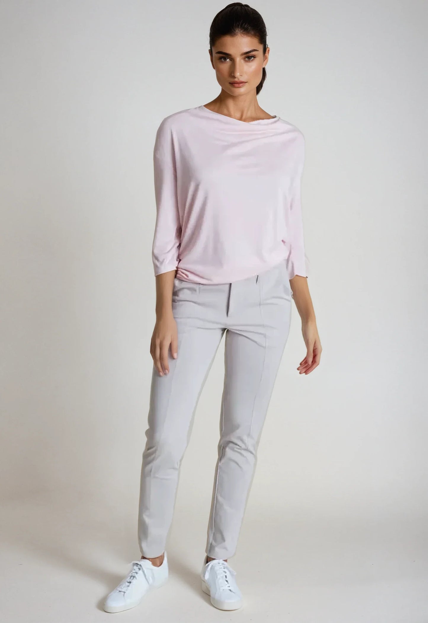 Bon Voyage Travel Tee - Blush Pink