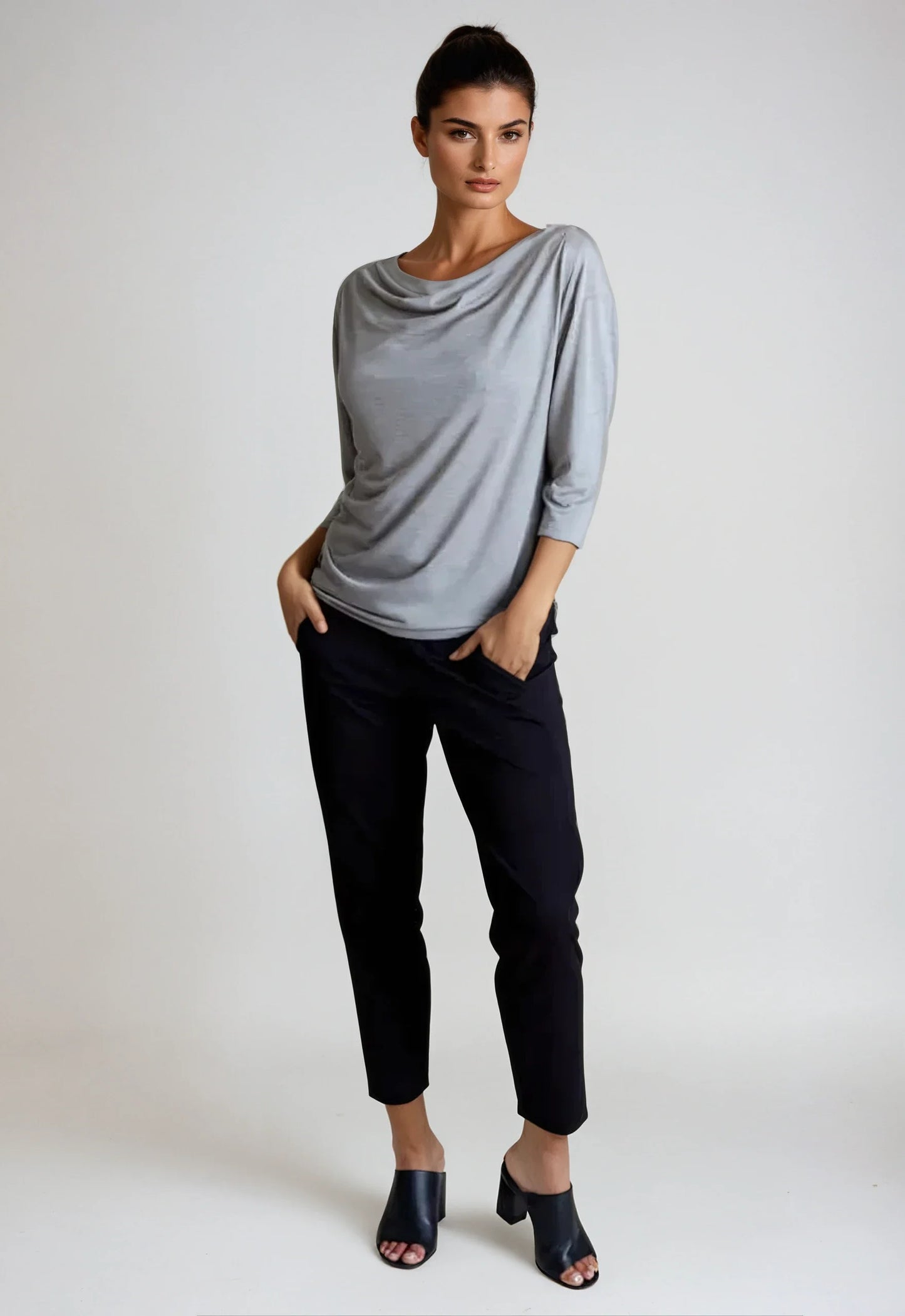 Bon Voyage Travel Tee - Heather Grey