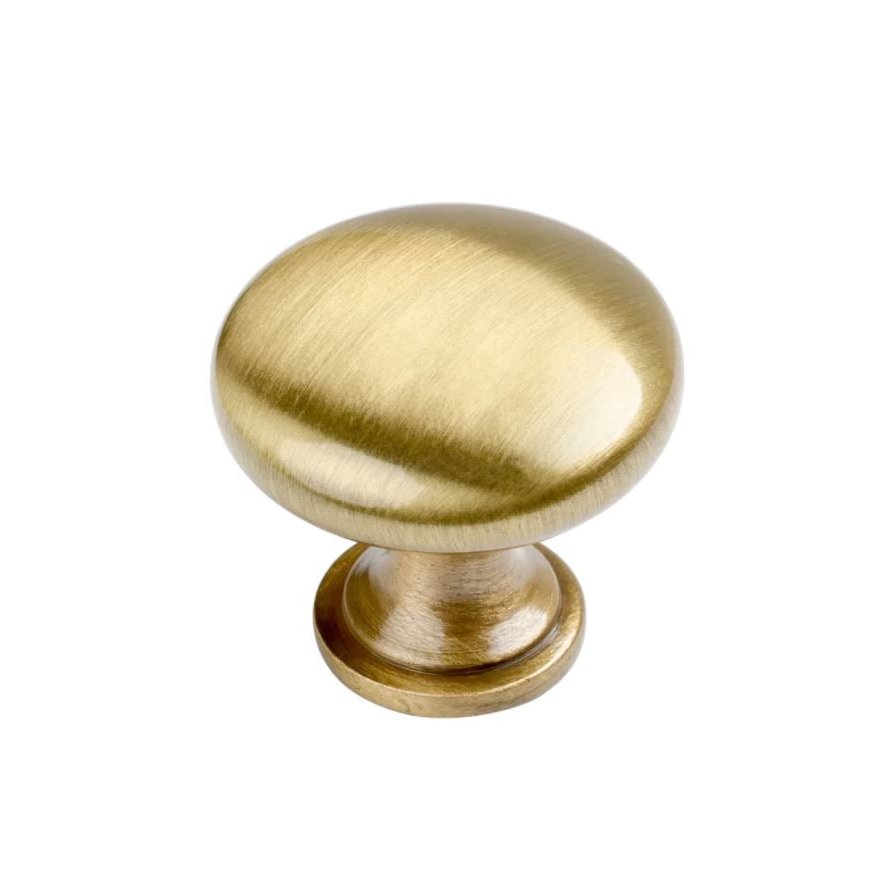 Build Essentials 1-3/16 Inch Diameter Mushroom Cabinet Knob LOT OF 2