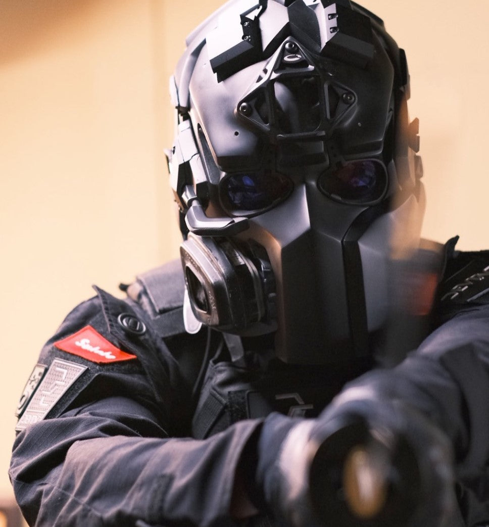 Ronin Respirator - Ballistic Full Face Mask - Devtac - HUD Available