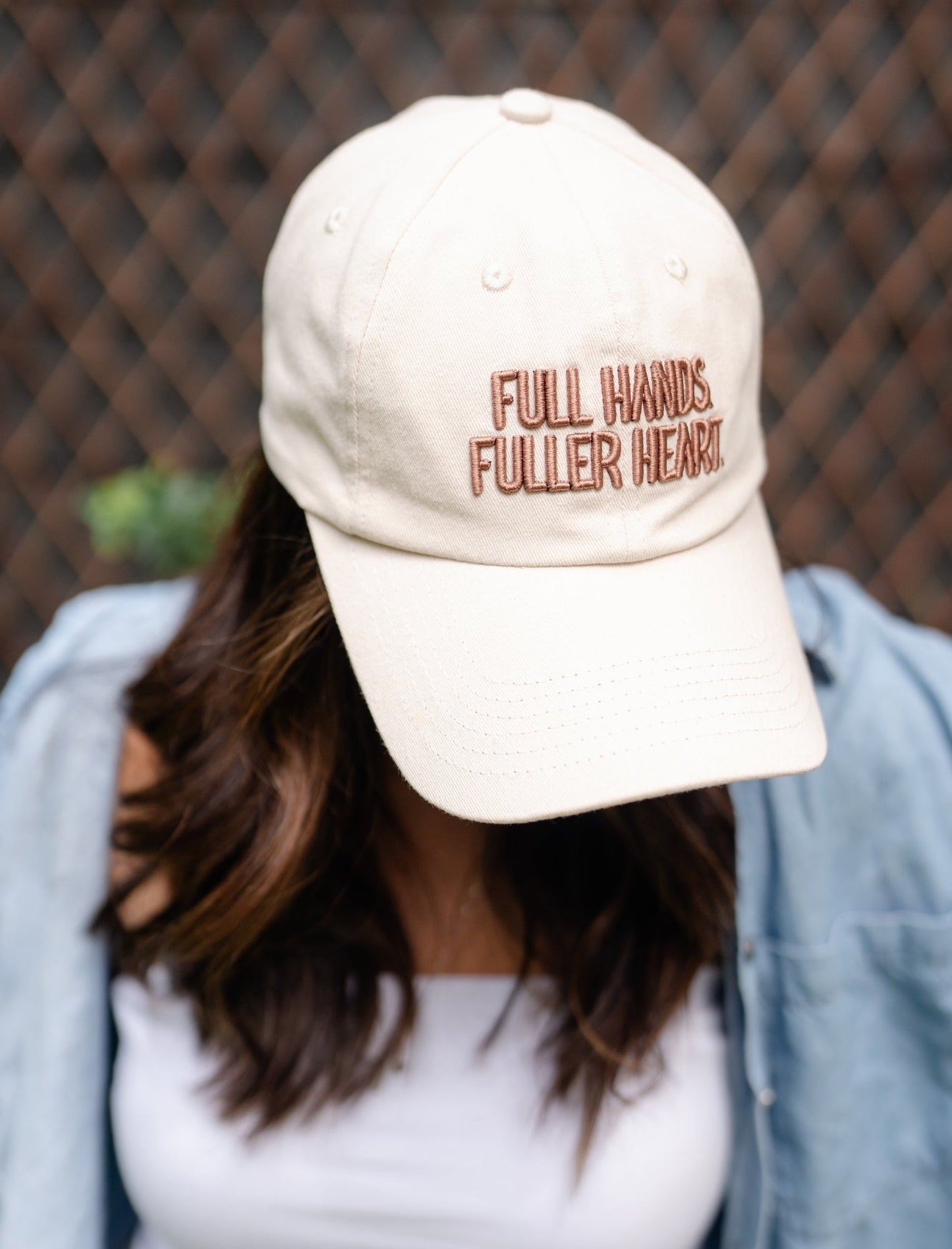 Hat: Full Hands Fuller Heart