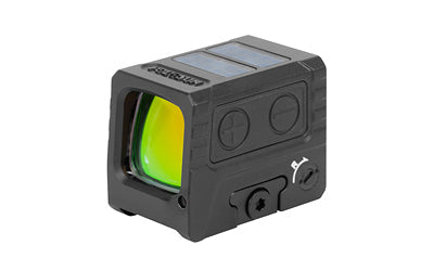 Holosun Technologies AEMS Micro - Gold Dot - Enclosed Pistol Sight - 2 MOADot and 32 MOA Circle - Anodized Finish - Black - Includes RMSc-AEMS MICRO Adapter Plate