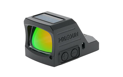 Holosun Technologies 507COMP X3 - Gold Dot - Open Pistol Sight - 2 MOA Dot with 32 MOA Circle - RMR Footprint - 1X Magnification - Anodized Finish - Black