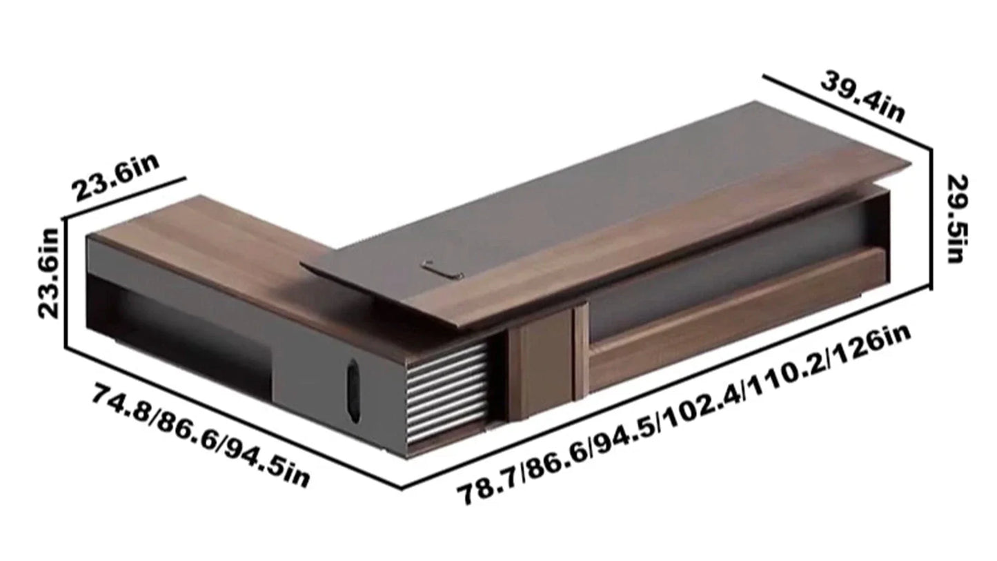 Frisco · Modern L-Shaped Executive Desk