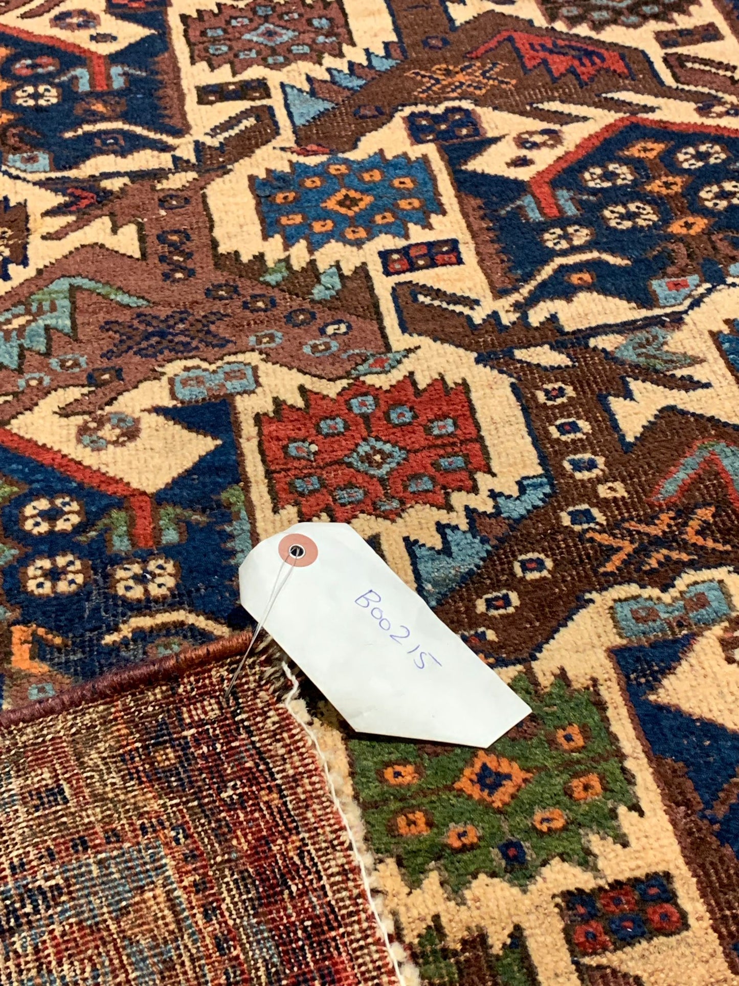 Timeless Beauty, Woven by Hand. Antique Persian Afshar Rug, size 5' 2" x 6' 2" (F)