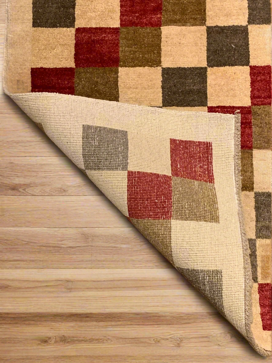 Hand-Knotted Sultanabad Vegetable-Dyed Wool Rug, 8' 10" x 9' 3" (K)