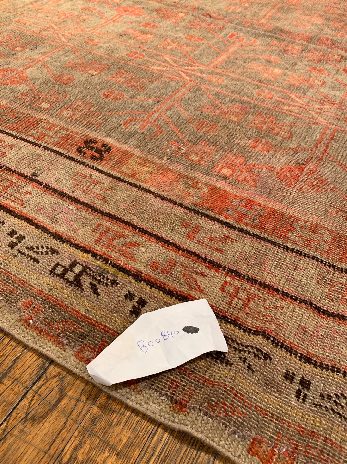 Antique Khotan Samarkand Rug, circa 1910's, 6' x 11' 3"