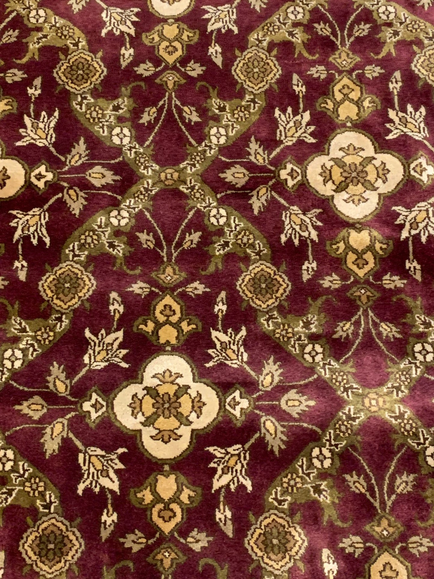 Sultanabad 100% wool Hand Made Rug, 7' 8" x 9' 8" (p)