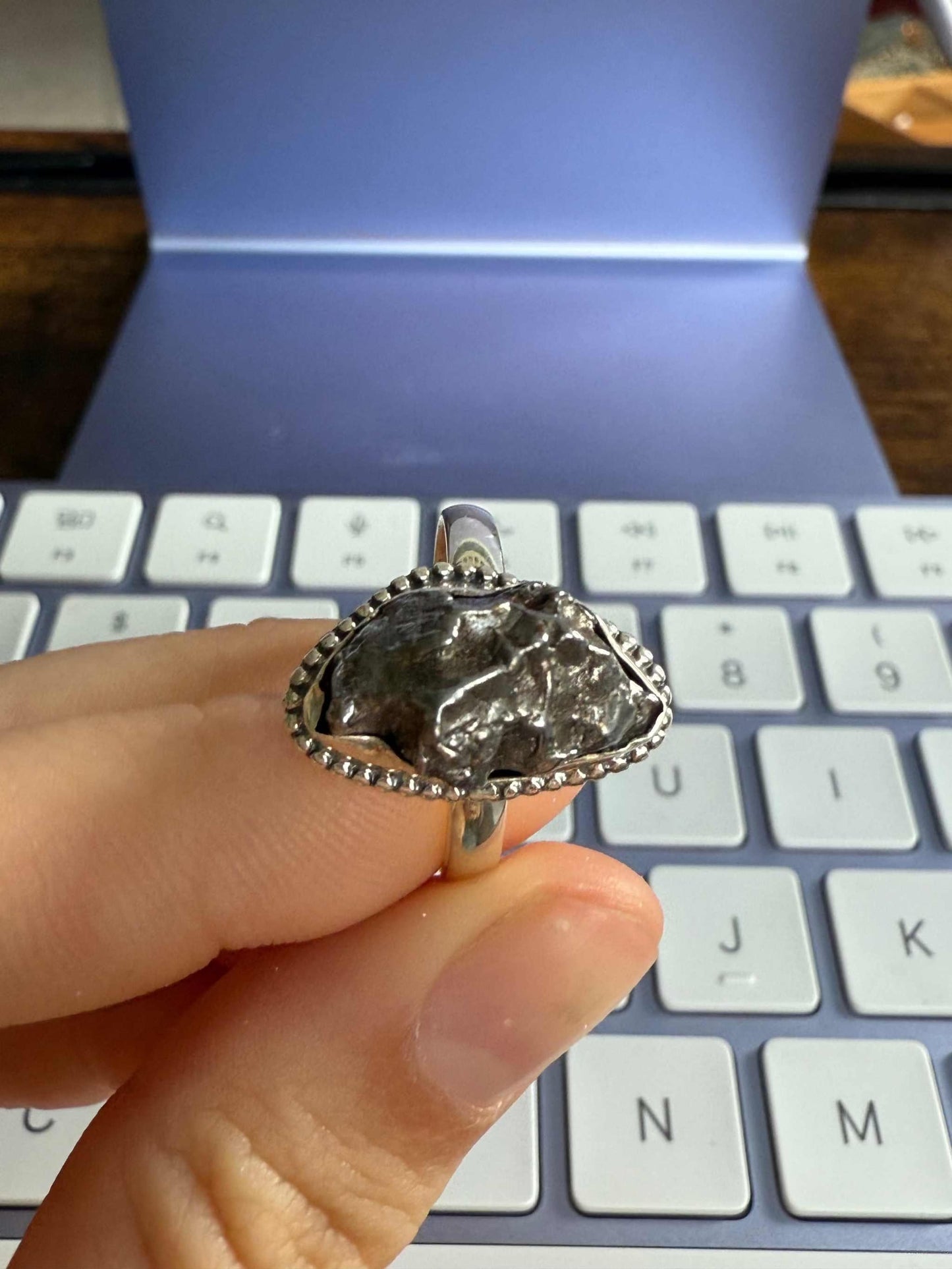 Meteorite Ring - Size 9