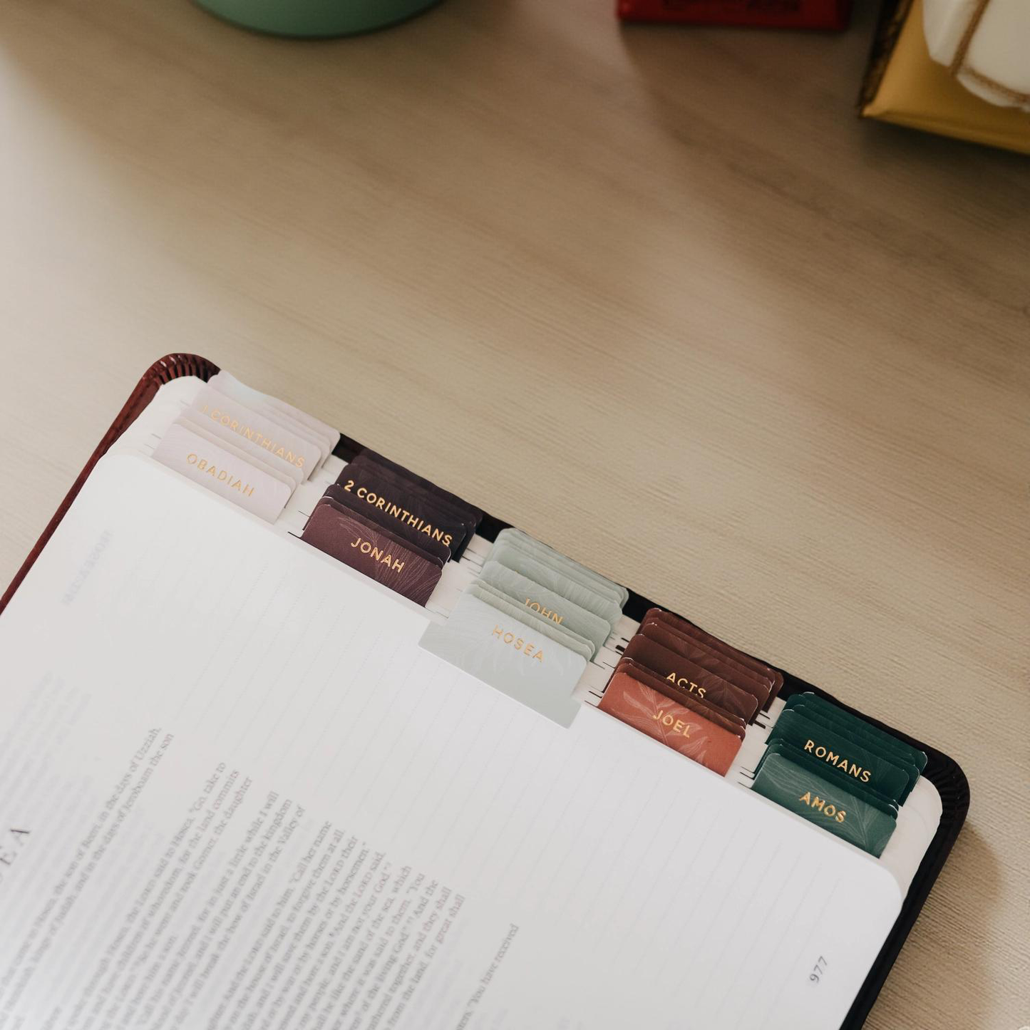 Jewel Tone Bible Tabs