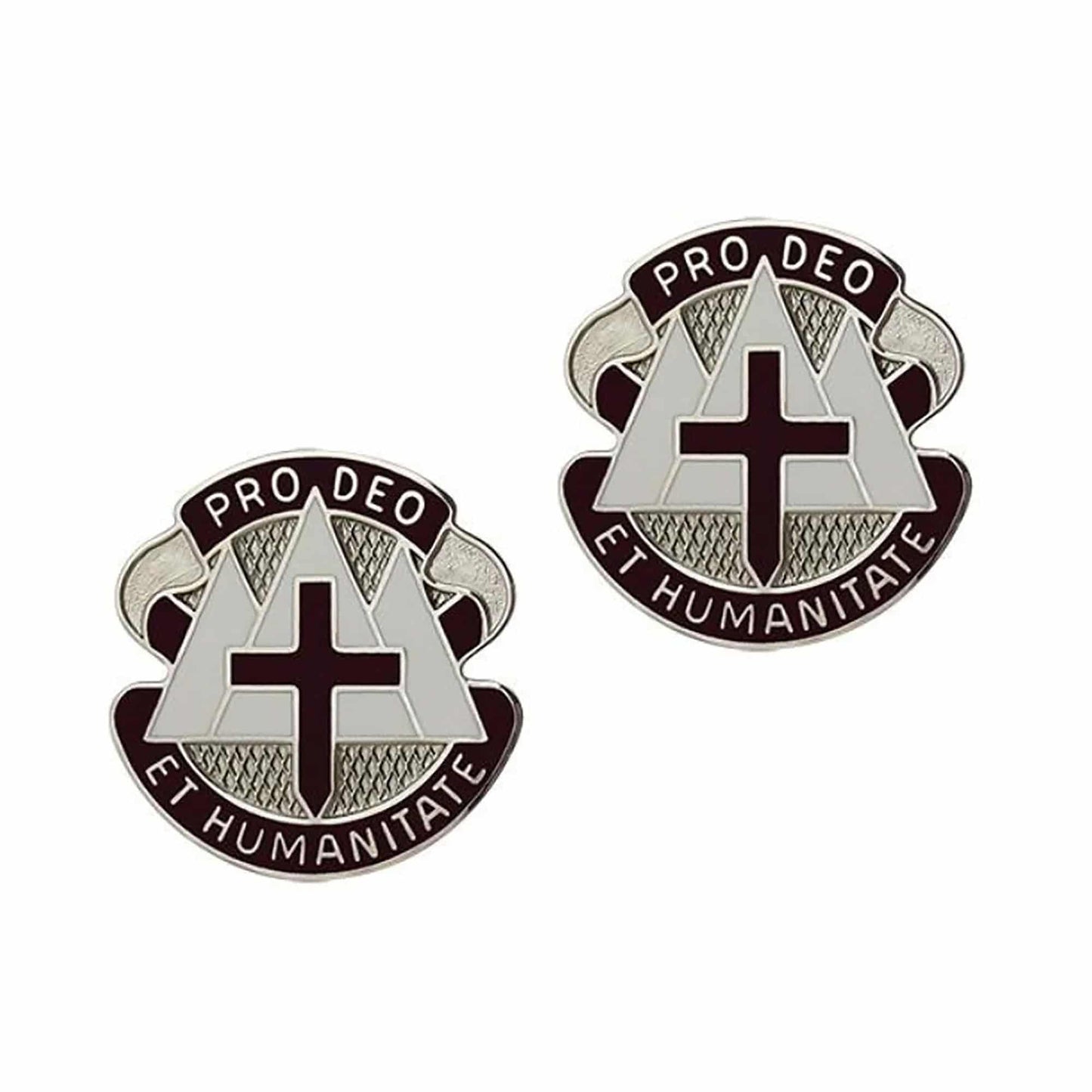 U.S. Army MEDDAC Fort Carson Unit Crest (pair)