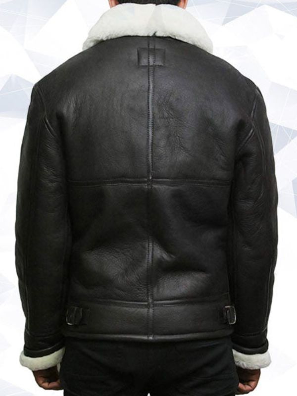 Men’s Aviator RAF B3 Shearling Sheepskin Flying Bomber Jacket