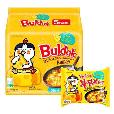 Buldak Ramen Cheese 5 Pack