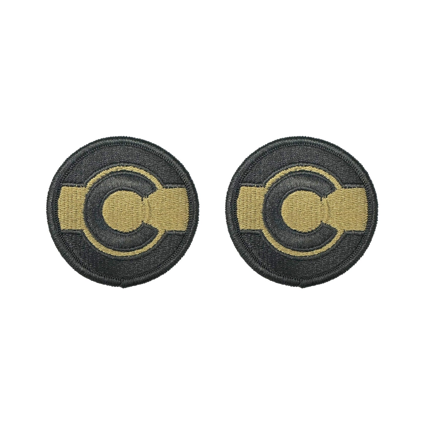 U.S. Army Colorado National Guard OCP Patch with Hook Fastener (pair)