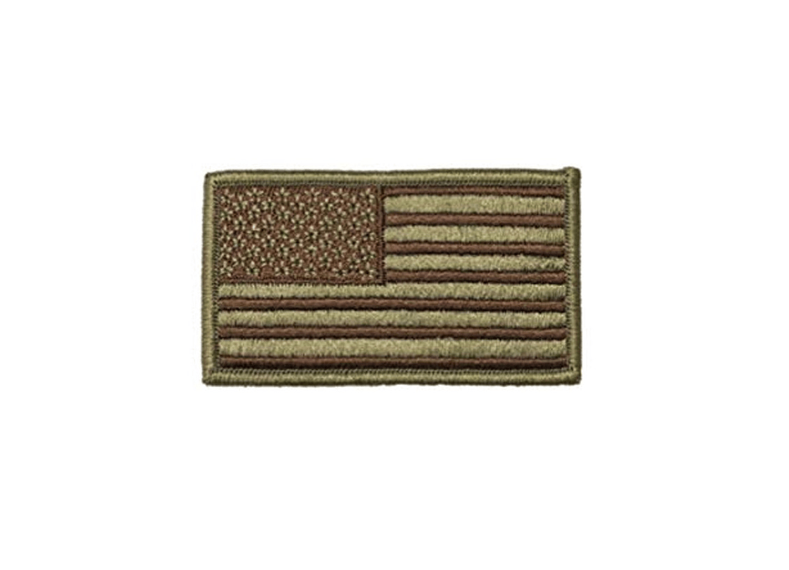 U.S. Air Force OCP Spice Brown Regular Flag With Hook Fastener
