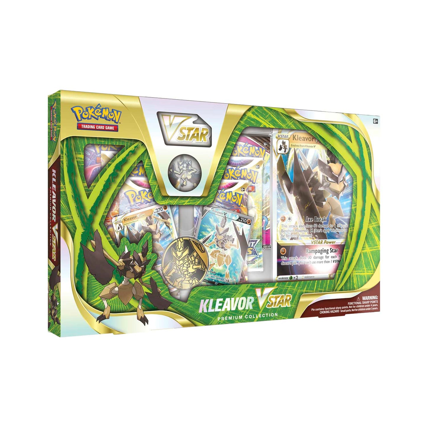 Pokemon: Kleavor VSTAR Premium Collection
