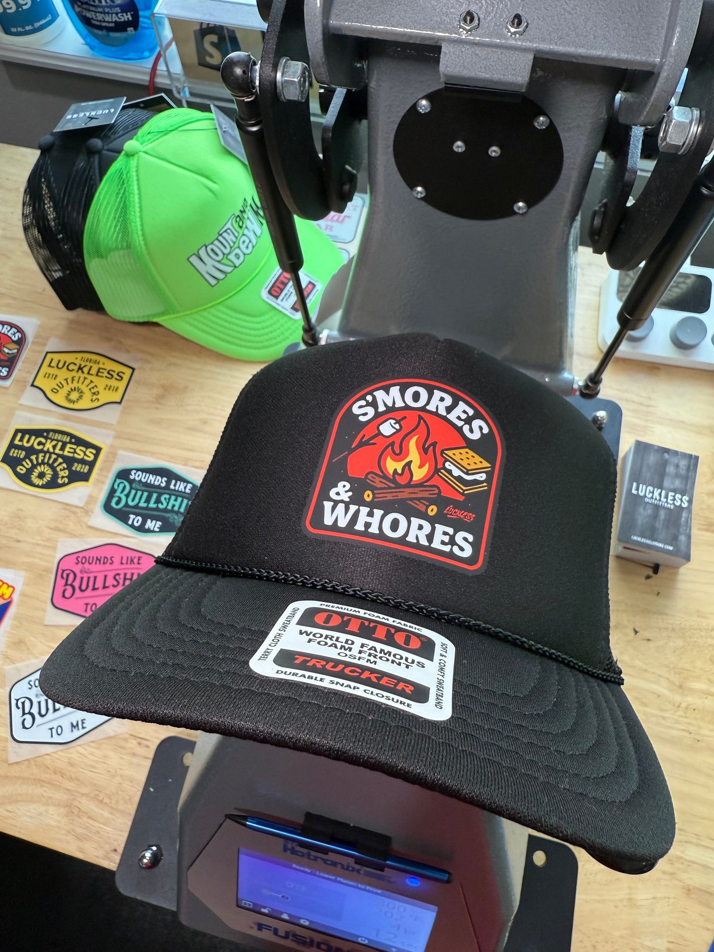 Smores & Whores Trucker Hat