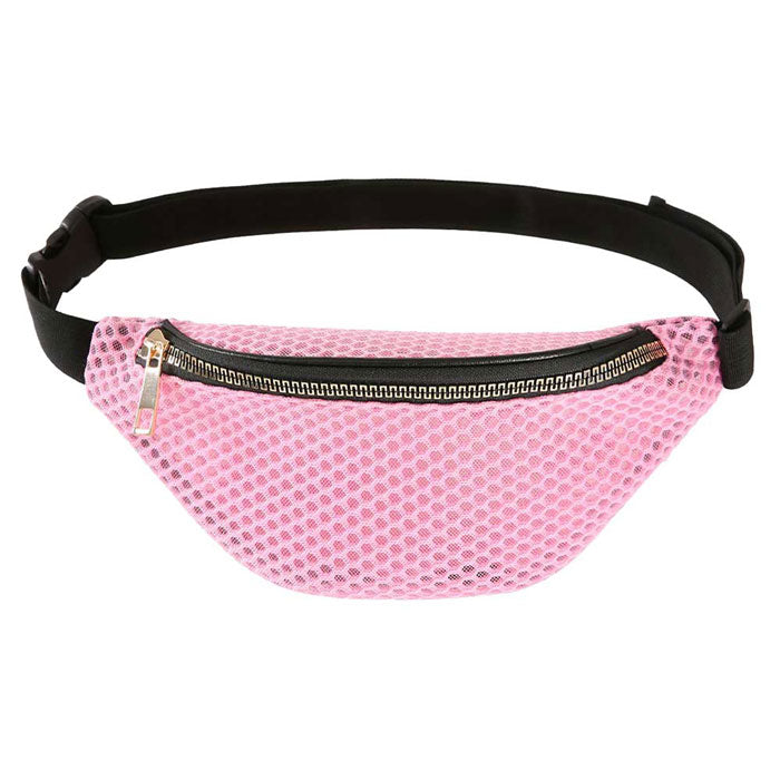 Solid Mesh Fanny Pack
