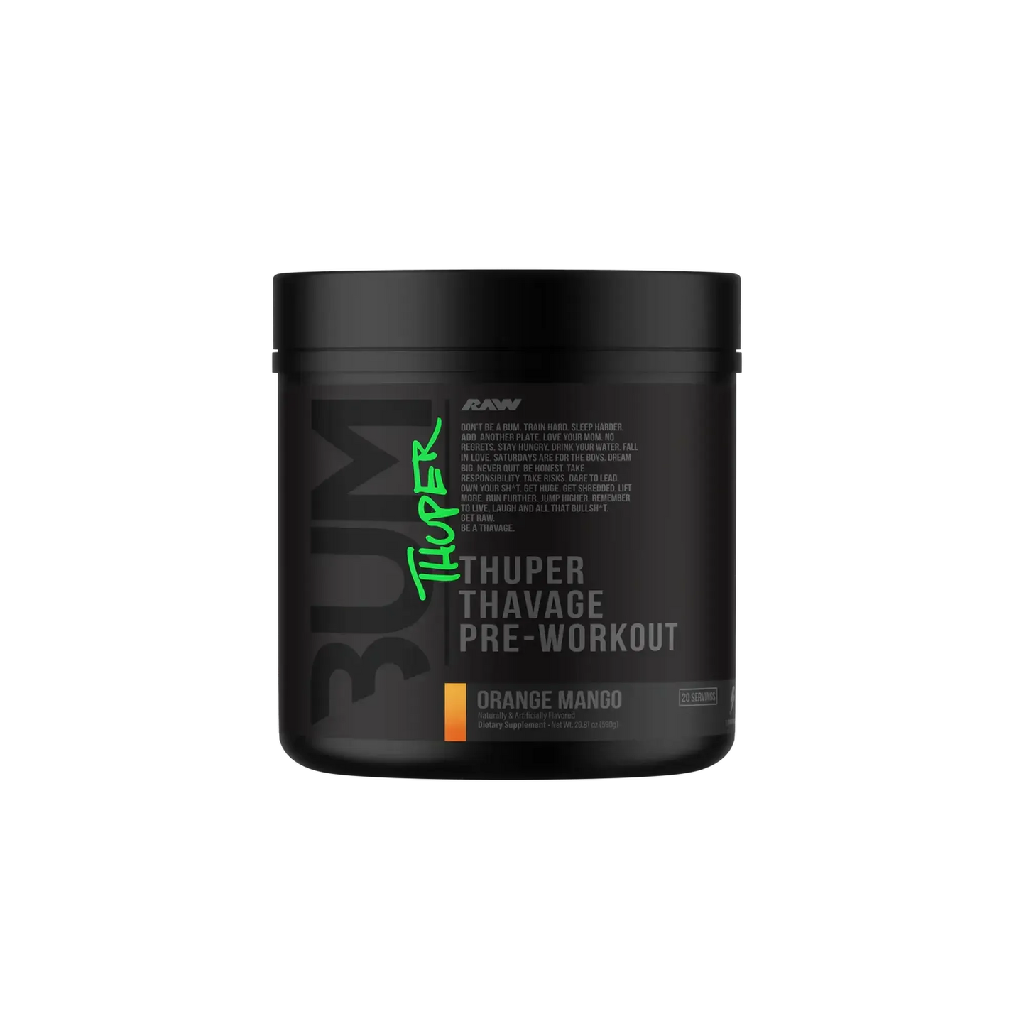 Raw Nutrition Thuper Thavage Pre-Workout
