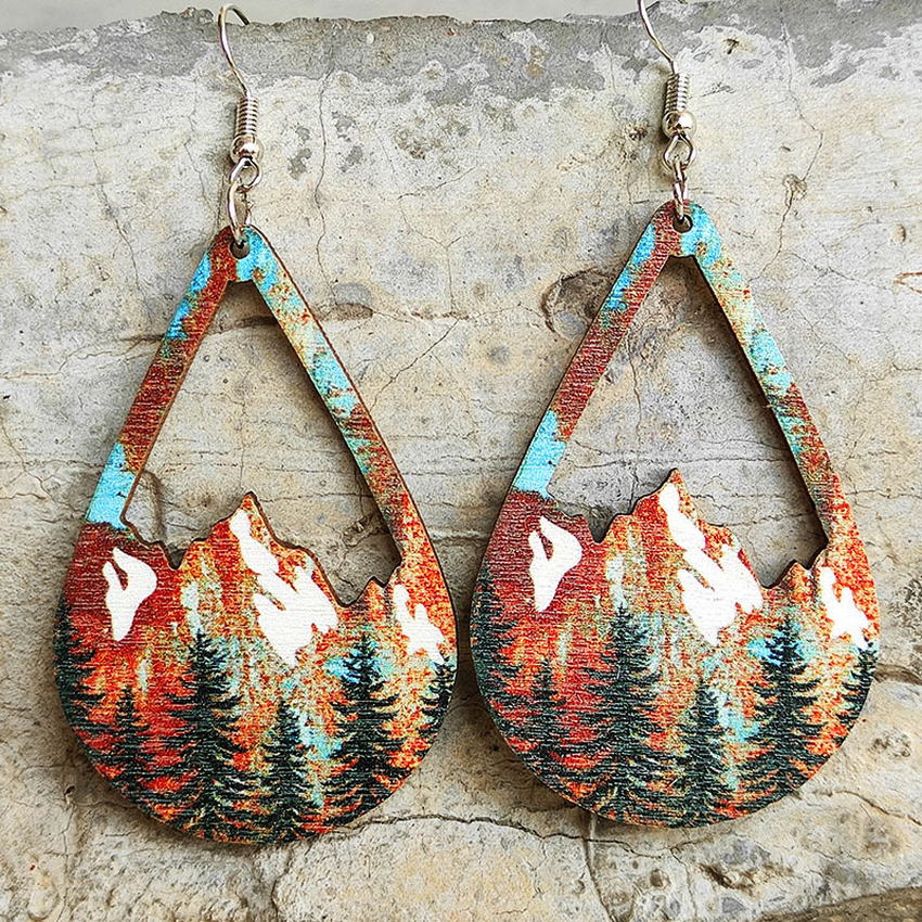 Rocky Mountain Sunrise Earrings